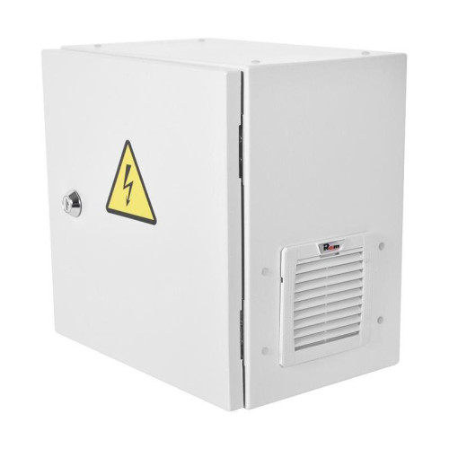 Шкаф монтажный ЦМО Эконом (ШТВ-НЭ-4.4.25-3ААА-Т2) настенный 400x250мм пер.дв.стал.лист задн.дв.спл.стал.лист несъемн.бок.пан. серый 220мм 12кг 400мм IP66 уличный всепогодный с нагревателем с силовыми розетками укомплектованный 60Вт