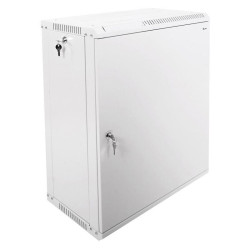 Шкаф коммутационный ЦМО ШРН-Эконом (ШРН-Э-15.350.1) настенный 15U 600x350мм пер.дв.металл 85кг серый 300мм 18.09кг 180град. 742мм сталь