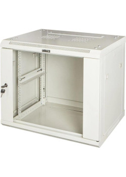 Шкаф коммутационный Lanmaster Pro (TWT-CBWPG-15U-6X4-GY) настенный 15U 600x450мм пер.дв.стекл 60кг серый 350мм 768мм IP20 металл