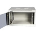 Шкаф коммутационный Lanmaster (TWT-CBWPG-12U-6X6-GY) настенный 12U 600x600мм пер.дв.стекл 60кг серый