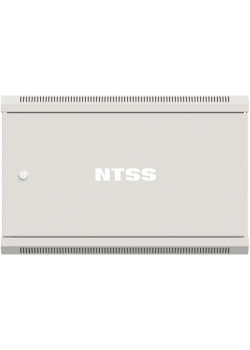 Шкаф коммутационный NTSS Премиум (NTSS-W6U6045FD) настенный 6U 570x450мм пер.дв.металл 60кг серый 350мм 18кг 220град. 370мм IP20 сталь