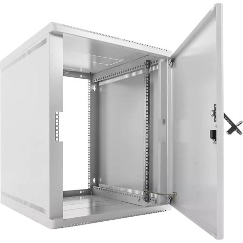 Шкаф коммутационный ЦМО (ШРН-15.650.1) настенный 15U 599x670мм пер.дв.металл несъемн.бок.пан. 100кг серый 605мм 27кг 180град. 746мм сталь