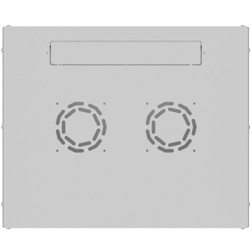 Шкаф коммутационный NTSS Lime (NTSS-WL9U5560GS) настенный 9U 550x600мм пер.дв.стекл несъемн.бок.пан. 30кг серый 520мм 15.6кг 110град. 500мм IP20 сталь