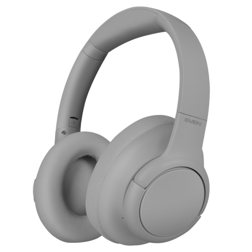 Беспроводные стереонаушники с микрофоном SVEN AP-B800MV, серый (Bluetooth, hybrid ANC, APP, 4 mics 500mAh)