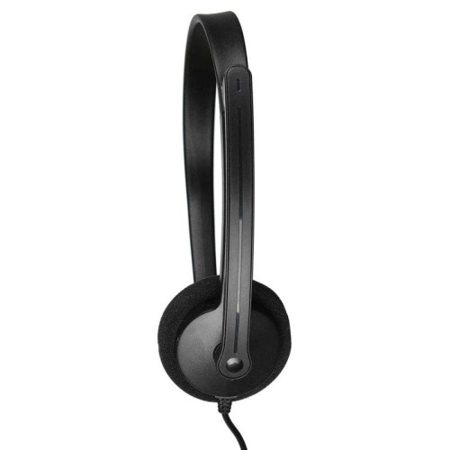 Гарнитура ACD-Call H100A  ACD-H100A-AB1  черная, mini jack 3.5mm, 1х динамик 40мм, поворотный  ACD-H100A-AB1  микрофон, управление на проводе, длина провода 1,6м (551929)