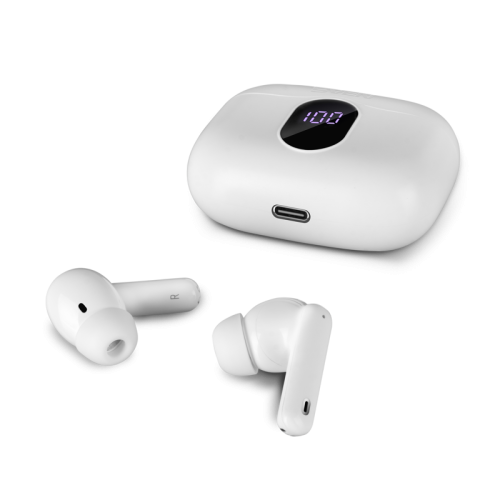 Беспроводные внутриканальные наушники с микрофоном SVEN E-310B, белый (Bluetooth, TWS, ANC, ENC, APP)