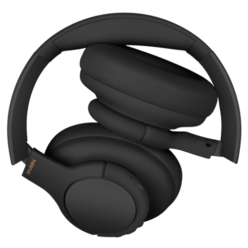 Беспроводные стереонаушники с микрофоном SVEN AP-B800MV, черный (Bluetooth, hybrid ANC, APP, 4 mics 500mAh)
