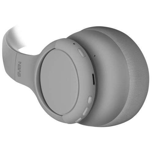 Беспроводные стереонаушники с микрофоном SVEN AP-B800MV, серый (Bluetooth, hybrid ANC, APP, 4 mics 500mAh)