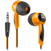 Defender Наушники вставки Basic 604 черный + оранжевый Defender Наушники вставки Basic 604 черный + оранжевый