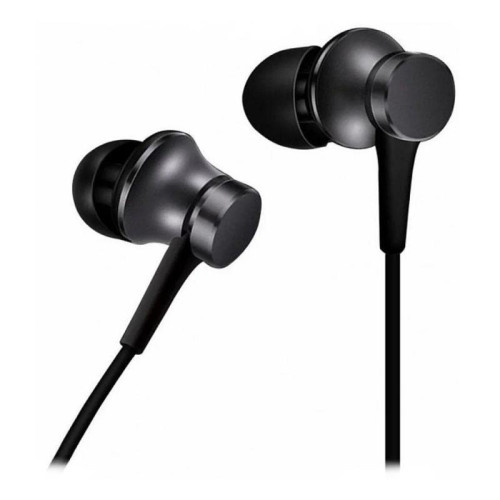 Проводные наушники с микрофоном Xiaomi Mi In-Ear Headphones Basic Black / Mi Piston Fresh Bloom Matte Black HSEJ03JY (ZBW4354TY) (522184)