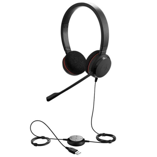 Гарнитура проводная Jabra EVOLVE 20 MS Stereo RTL / USB-A / {48} (016970)