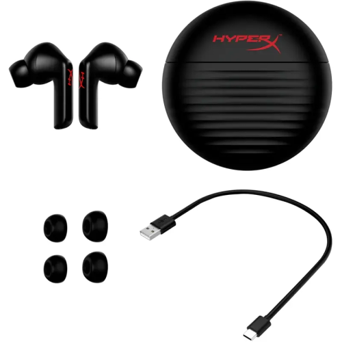 Беспроводные наушники/ HyperX Cloud Buds Black, беспроводные наушники (56R62AA, CEB004)