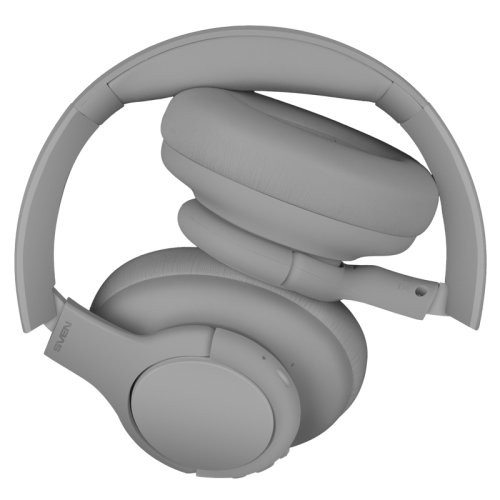 Беспроводные стереонаушники с микрофоном SVEN AP-B800MV, серый (Bluetooth, hybrid ANC, APP, 4 mics 500mAh)