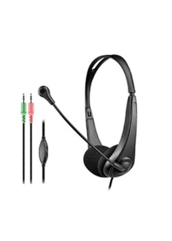 Наушники Raskat Standart 2J (30мм, 60Ом, 105±3дБ, 20-20000Гц, микрофон, 2х3,5мм Jack, 2,2м)