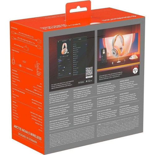 Наушники SteelSeries Arctis Nova 5 Wireless White