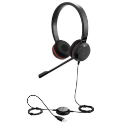 Гарнитура проводная Jabra EVOLVE 20 SE, Stereo, MS / USB-A / (021158) {48}