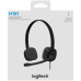 Гарнитура Logitech Headset H151 Stereo black (1 x 3.5мм, кабель 1.8м) (981-000587) Гарнитура Logitech Headset H151 Stereo black (1 x 3.5мм, кабель 1.8м) (981-000587)