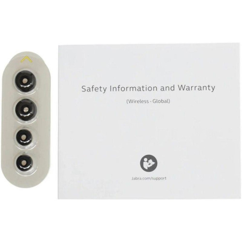 Беспроводная гарнитура Jabra Evolve2 Buds USB-A MS – Wireless Charging Pad (PN: 20797-999-989)