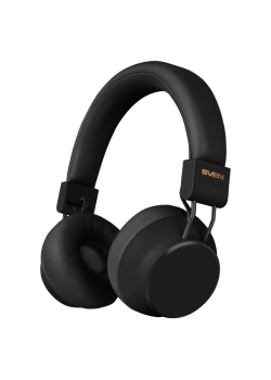 Беспроводные стереонаушники с микрофоном SVEN AP-B710MV, черный (Bluetooth, ANC, APP, 3 mics, 500mAh)
