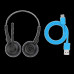 Беспроводная гарнитура Jlab GO Work Pop Wireless Headphones - Black Беспроводная гарнитура Jlab GO Work Pop Wireless Headphones - Black