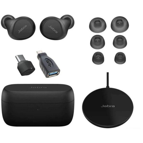 Беспроводная гарнитура Jabra Evolve2 Buds USB-A MS – Wireless Charging Pad (PN: 20797-999-989)