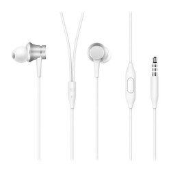 Проводные наушники с микрофоном Xiaomi Mi In-Ear Headphones Basic Silver / Mi Piston Fresh Bloom HSEJ03JY (ZBW4355TY) (522191) (759194)