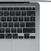 Ноутбук Apple/ 13-inch MacBook Air: Apple M1 with 8-core CPU and 7-core GPU/8Gb/256GB - Space Gray/Гравировка+EuroPlug