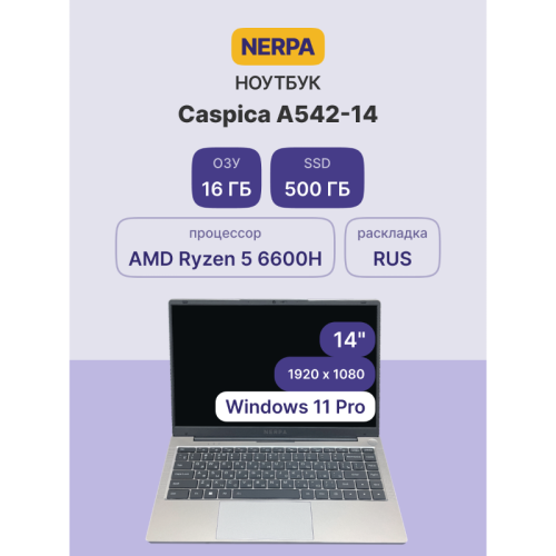 Ноутбук/ Ноутбук NERPA CASPICA A542-14 (14