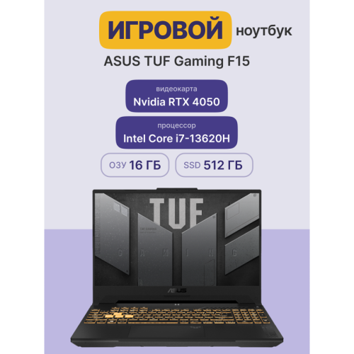 Ноутбук/ ASUS TUF F15 FX507VU-LP201 15.6