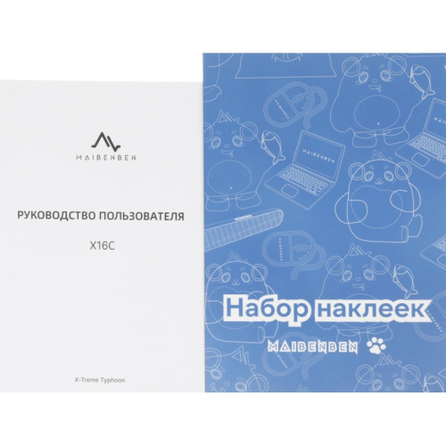 Ноутбук Maibenben X16C-i54456 Core i5 14450HX 16Gb SSD1Tb NVIDIA GeForce RTX 5060 8Gb 16