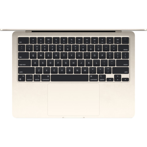 Ноутбук Apple/ 13-inch MacBook Air: Apple M3 with 8-core CPU, 10-core GPU/16GB/512GB SSD - Starlight/70W/RU