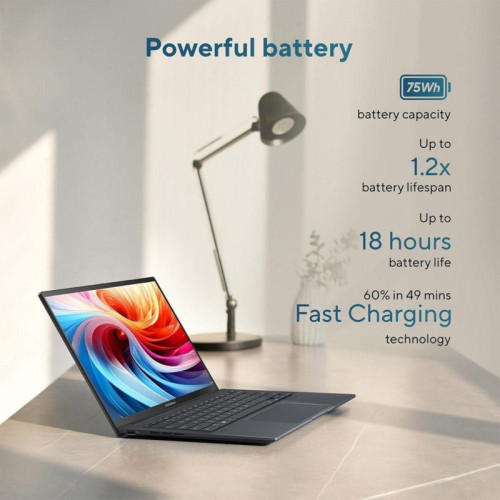 Ноутбук ASUS Zenbook 14 UX3405CA-U7512 Intel Core Ultra 7 255H/16Gb (soldered D5)/SSD512Gb/UMA/14