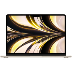 Ноутбук Apple/ 13-inch MacBook Air: Apple M2 with 8-core CPU, 8-core GPU/8Gb/256GB SSD - Starlight