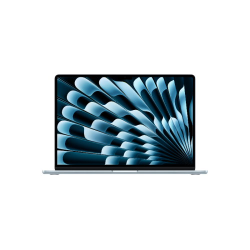 Ноутбук Apple/ 15-inch MacBook Air : Apple M5 10-core CPU, 10-core GPU, 16-core Neural/24GB /512GB SSD-Sky Blue Eng kbd 3 pin