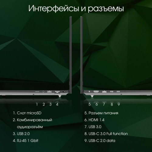 Ноутбук Digma Pro Fortis Core i3 1005G1 8Gb SSD512Gb Intel UHD Graphics 15.6