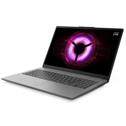 Ноутбук Lenovo LOQ 15ARP10E AMD Ryzen 7 170/16b (1*16 D5)/SSD512Gb/RTX3050 6Gb (65W)/15.6''/FHD/1920x1080/144Hz/NoOS/RJ-45/Grey/1.8kg
