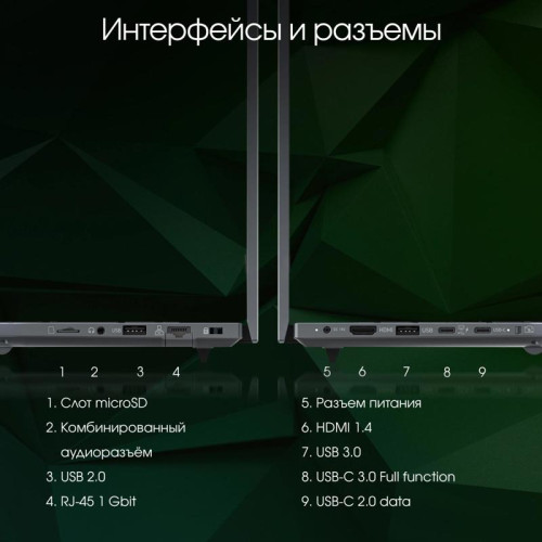 Ноутбук Digma Pro Fortis M Core i3 1215U 8Gb SSD512Gb Intel UHD Graphics 17.3