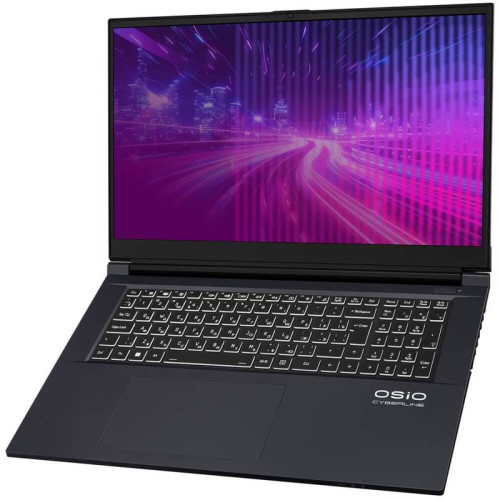 Ноутбук Osio CyberLine C170i-001 Core i5 12600H 16Gb SSD512Gb NVIDIA RTX RTX 3050 6Gb 17.3
