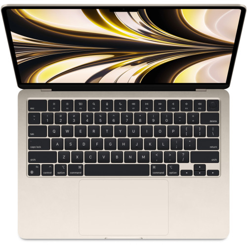 Ноутбук Apple/ 13-inch MacBook Air: Apple M2 with 8-core CPU, 8-core GPU/8GB/256GB SSD - Starlight/US