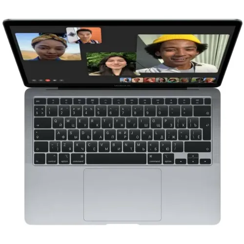 Ноутбук Apple/ 13-inch MacBook Air: Apple M1 with 8-core CPU, 7-core GPU/8Gb/256GB SSD - Space Gray/RU