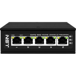 Промышленный коммутатор Gigabit Ethernet на 5GE RJ45 портов. Порты: 5 x GE (10/100/1000Base-T). Встроенная грозозащита 6кВ. Питание: 3 x входа DC9-57V(6W). БП в комплект НЕ входит. Монтаж на DIN-рейку или на стену (крепление в комплекте). Поддержка режима