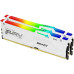 Память оперативная/ Kingston 64GB 6000MT/s DDR5 CL40 DIMM (Kit of 2) FURY Beast White RGB XMP