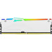 Память оперативная/ Kingston 32GB 5600MT/s DDR5 CL40 DIMM FURY Beast White RGB XMP