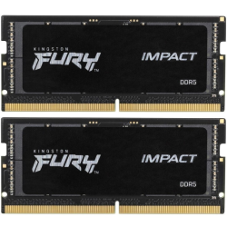 Память оперативная/ Kingston 32GB 6400MT/s DDR5 CL38 SODIMM (Kit of 2) FURY Impact XMP