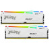 Память оперативная/ Kingston 64GB 5600MT/s DDR5 CL40 DIMM (Kit of 2) FURY Beast White RGB XMP