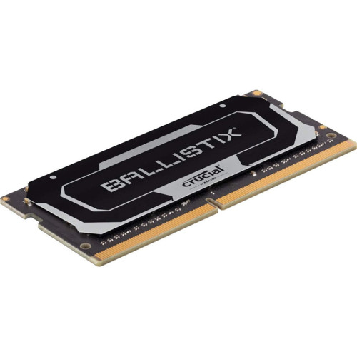 Память оперативная/ Crucial 16GB Kit (8GBx2) DDR4 3200MT/s CL16 Unbuffered SODIMM 260 pin Ballistix Black Память оперативная/ Crucial 16GB Kit (8GBx2) DDR4 3200MT/s CL16 Unbuffered SODIMM 260 pin Ballistix Black