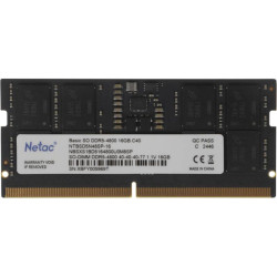 Модуль памяти для ноутбука Netac SODIMM 16GB DDR5-4800 NTBSD5N48SP-16