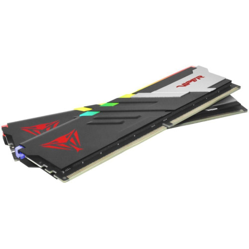 Оперативная память DDR5 2x16Gb 6800MHz Patriot PVVR532G680C34K Viper Venom RGB RTL Gaming PC5-54400 CL34 DIMM 288-pin 1.4В kit с радиатором Ret [PVVR532G680C34K]