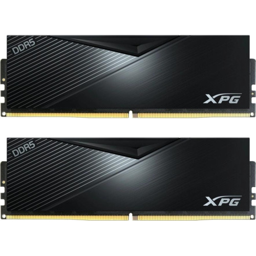 Память DDR5 2x16GB 6400MHz A-Data AX5U6400C3216G-DCLABK XPG Lancer RTL PC5-51200 CL32 DIMM 288-pin 1.4В kit dual rank с радиатором Ret