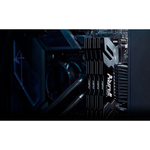 Память оперативная/ Kingston 24GB 7200MT/s DDR5 CL38 DIMM FURY Renegade Silver XMP